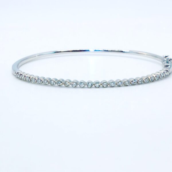brazalete con brillantes 14k 0,52 ct